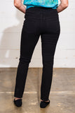 Black Pull-On Jeans