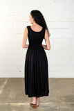 Basic Smocked Maxi Dress