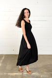 Basic Smocked Maxi Dress