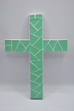 Single Color Mosaic Cross