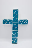 Single Color Mosaic Cross