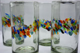 Confetti Band Glassware