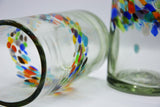 Confetti Band Glassware