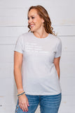 Ladies Way Maker T-Shirt - Silver