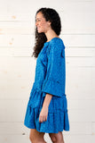 Ruffled Dress with Buttons