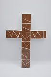 Single Color Mosaic Cross