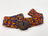 Multicolor Bead Belt