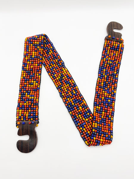 Multicolor Bead Belt