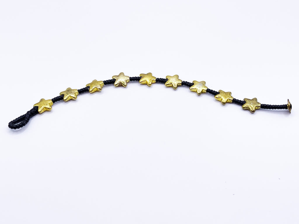 Stars on a Woven Cord
