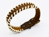 Woven Leather Bracelet