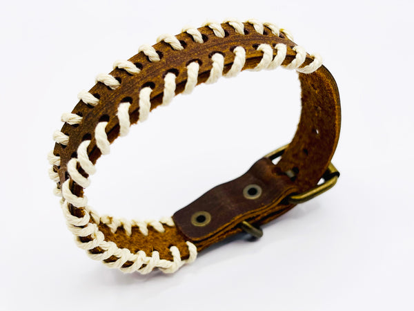 Woven Leather Bracelet